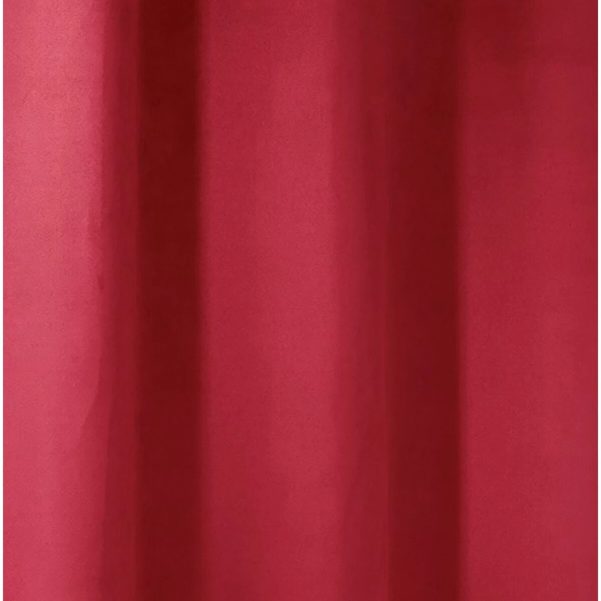 Buy π Evideco Set Of 2 Solid Window Curtain Panel Grommet Suedine Brown Glaze π - Image 3