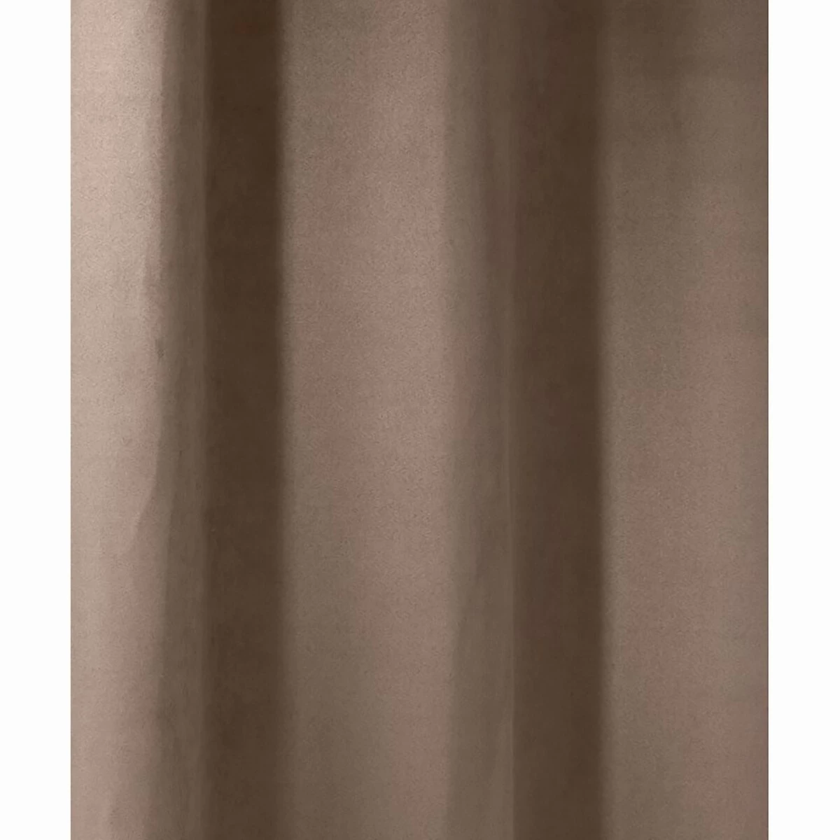 Buy π Evideco Set Of 2 Solid Window Curtain Panel Grommet Suedine Brown Glaze π - Image 5