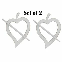 Buy β€οΈ Evideco Set Of 2 Wooden Heart Tieback Fjord Big Size - 8"L X 5.7"W X 0.8"D Natural π 22 Buy β€οΈ Evideco Set Of 2 Wooden Heart Tieback Fjord Big Size - 8"L X 5.7"W X 0.8"D Natural π -Evideco Shop Set of 2 Wooden Heart Tieback Fjord Big Size 10