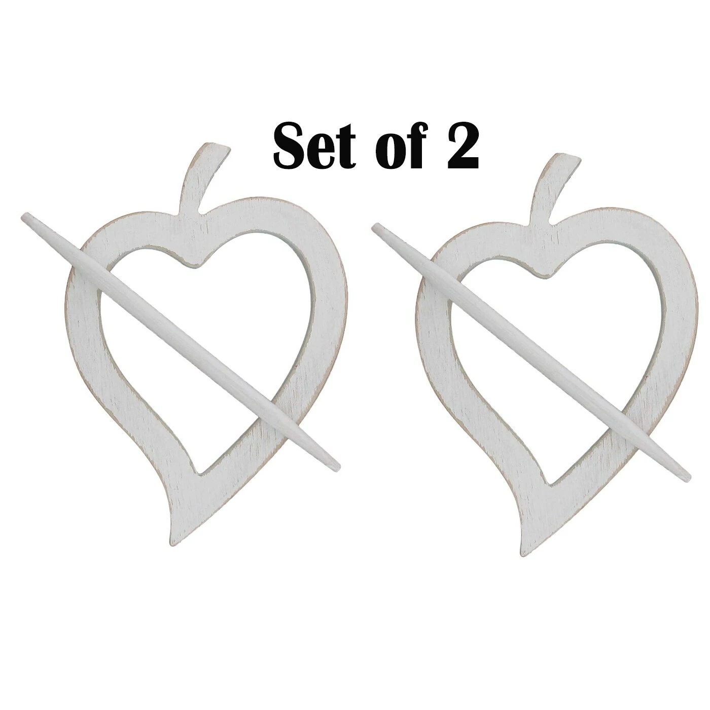 Buy β€οΈ Evideco Set Of 2 Wooden Heart Tieback Fjord Big Size - 8"L X 5.7"W X 0.8"D Natural π 11 Buy β€οΈ Evideco Set Of 2 Wooden Heart Tieback Fjord Big Size - 8"L X 5.7"W X 0.8"D Natural π - Image 11