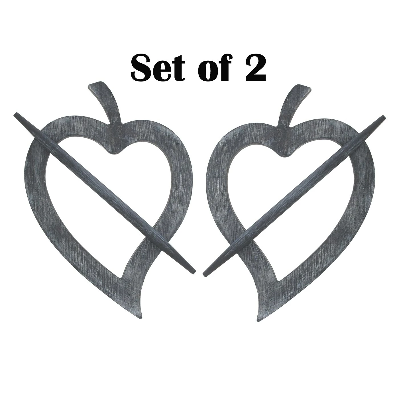 Buy β€οΈ Evideco Set Of 2 Wooden Heart Tieback Fjord Big Size - 8"L X 5.7"W X 0.8"D Natural π 7 Buy β€οΈ Evideco Set Of 2 Wooden Heart Tieback Fjord Big Size - 8"L X 5.7"W X 0.8"D Natural π - Image 7