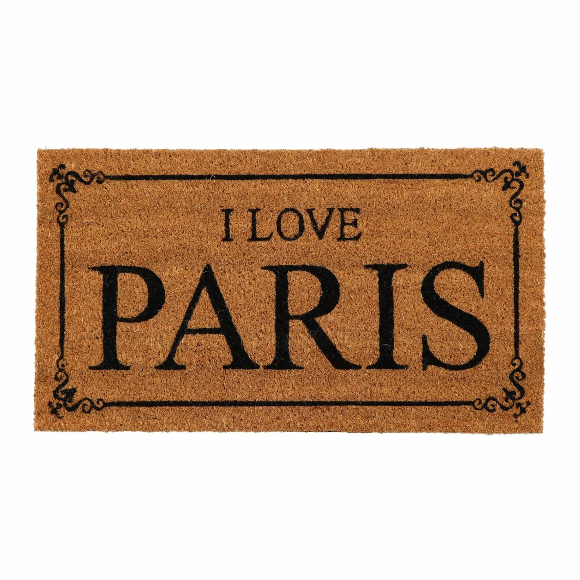 Outlet βοΈ Evideco Sheltered Coconut Door Mat Printed I Love Paris 24x13 Natural π₯ 1 Outlet βοΈ Evideco Sheltered Coconut Door Mat Printed I Love Paris 24x13 Natural π₯