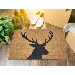 Buy π Evideco Sheltered Coconut Door Mat Printed Reindeer 24x16 Natural π 10 Buy π Evideco Sheltered Coconut Door Mat Printed Reindeer 24x16 Natural π -Evideco Shop Sheltered Coconut Door Mat Printed Reindeer 24x16 Natural 4