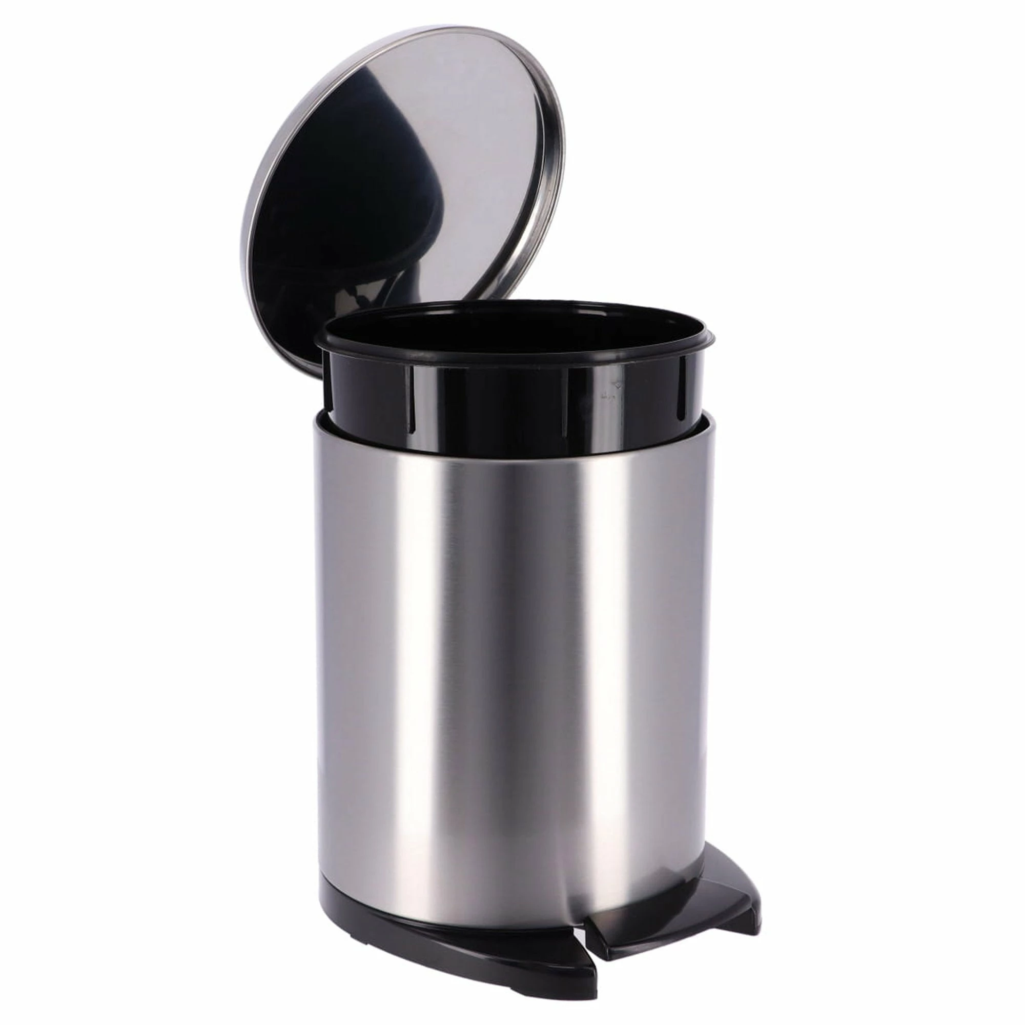 Deals π Evideco Soft Close Lid Stainless Steel Round Step Trash Can Waste Bin 6-liters -1.6-gal. - 1.6 β 2 Deals π Evideco Soft Close Lid Stainless Steel Round Step Trash Can Waste Bin 6-liters -1.6-gal. - 1.6 β - Image 2