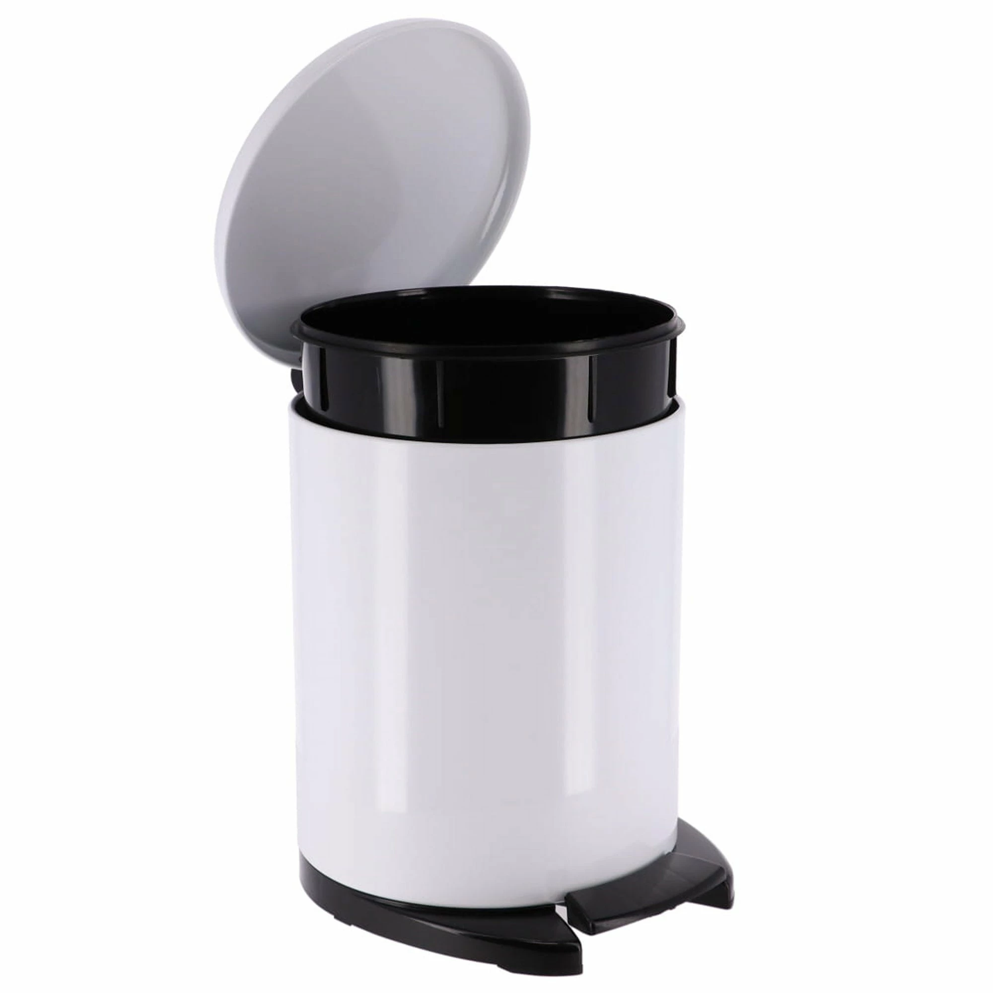 Deals π Evideco Soft Close Lid Stainless Steel Round Step Trash Can Waste Bin 6-liters -1.6-gal. - 1.6 β 12 Deals π Evideco Soft Close Lid Stainless Steel Round Step Trash Can Waste Bin 6-liters -1.6-gal. - 1.6 β - Image 12