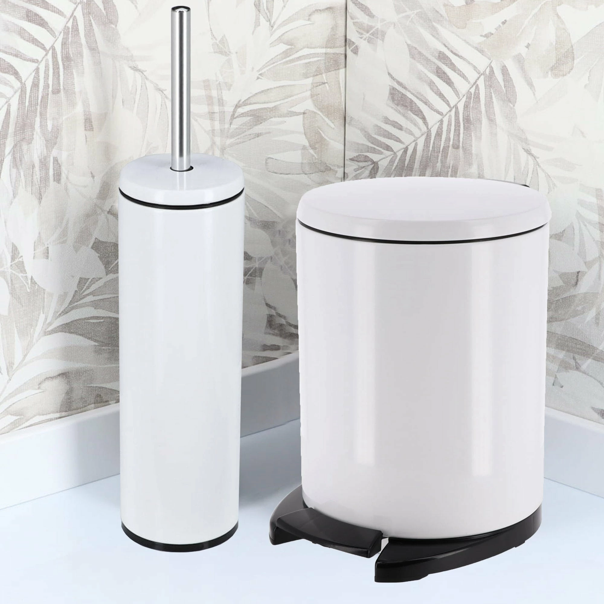 Deals π Evideco Soft Close Lid Stainless Steel Round Step Trash Can Waste Bin 6-liters -1.6-gal. - 1.6 β 15 Deals π Evideco Soft Close Lid Stainless Steel Round Step Trash Can Waste Bin 6-liters -1.6-gal. - 1.6 β - Image 15