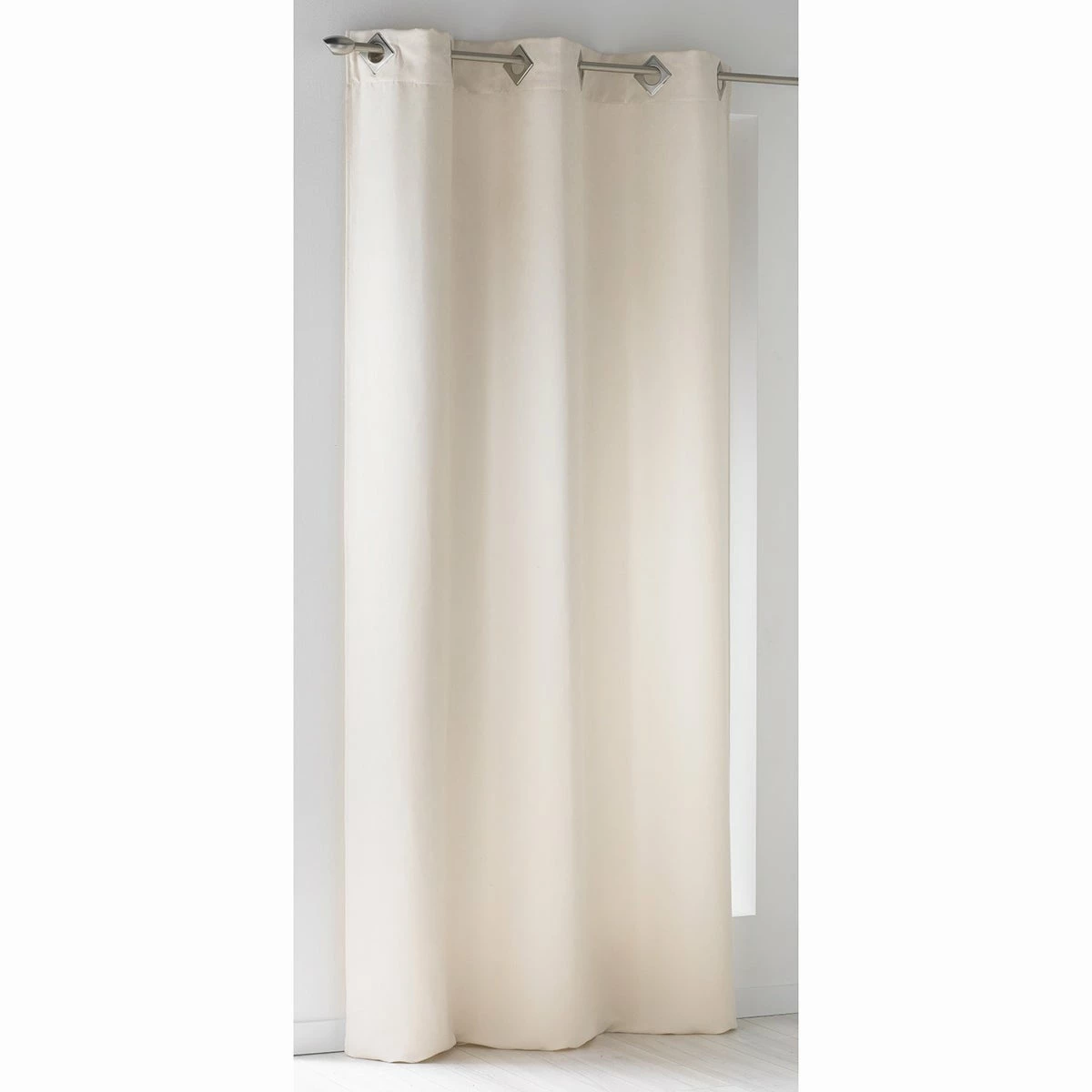 Best Sale π Evideco Solid Window Curtain Panel Grommet Suedine 55 W X 95 H - 55" W X 95" L Red π 6 Best Sale π Evideco Solid Window Curtain Panel Grommet Suedine 55 W X 95 H - 55" W X 95" L Red π - Image 6