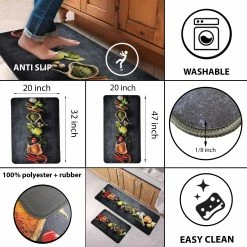Wholesale 🧨 Evideco Spices Anti Fatigue Kitchen Floor Mat 32" X 20" ✨ -Evideco Shop Spices Anti Fatigue Kitchen Floor Mat 3222 x 2022 10