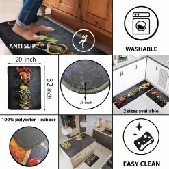 Wholesale 🧨 Evideco Spices Anti Fatigue Kitchen Floor Mat 32" X 20" ✨ -Evideco Shop Spices Anti Fatigue Kitchen Floor Mat 3222 x 2022 2