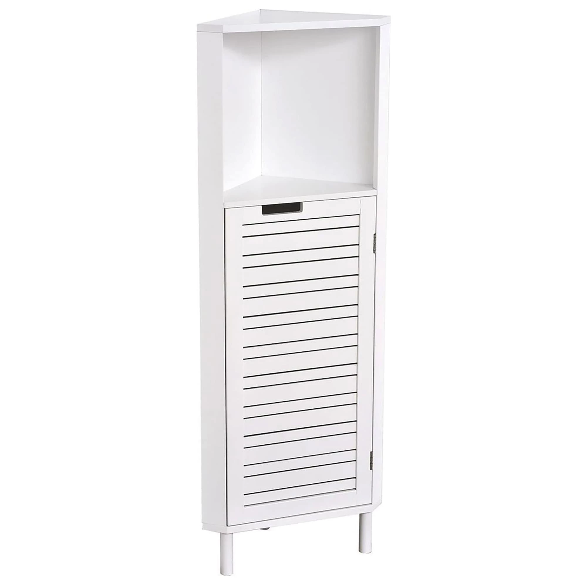 Brand new π Evideco Storage Corner Cabinet Shelf Colored - 46.8"Hx12"Lx12"W White π€© 2 Brand new π Evideco Storage Corner Cabinet Shelf Colored - 46.8"Hx12"Lx12"W White π€© - Image 2