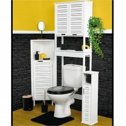 Brand new π Evideco Storage Corner Cabinet Shelf Colored - 46.8"Hx12"Lx12"W White π€© 13 Brand new π Evideco Storage Corner Cabinet Shelf Colored - 46.8"Hx12"Lx12"W White π€© -Evideco Shop Storage Corner Cabinet Shelf Colored 2