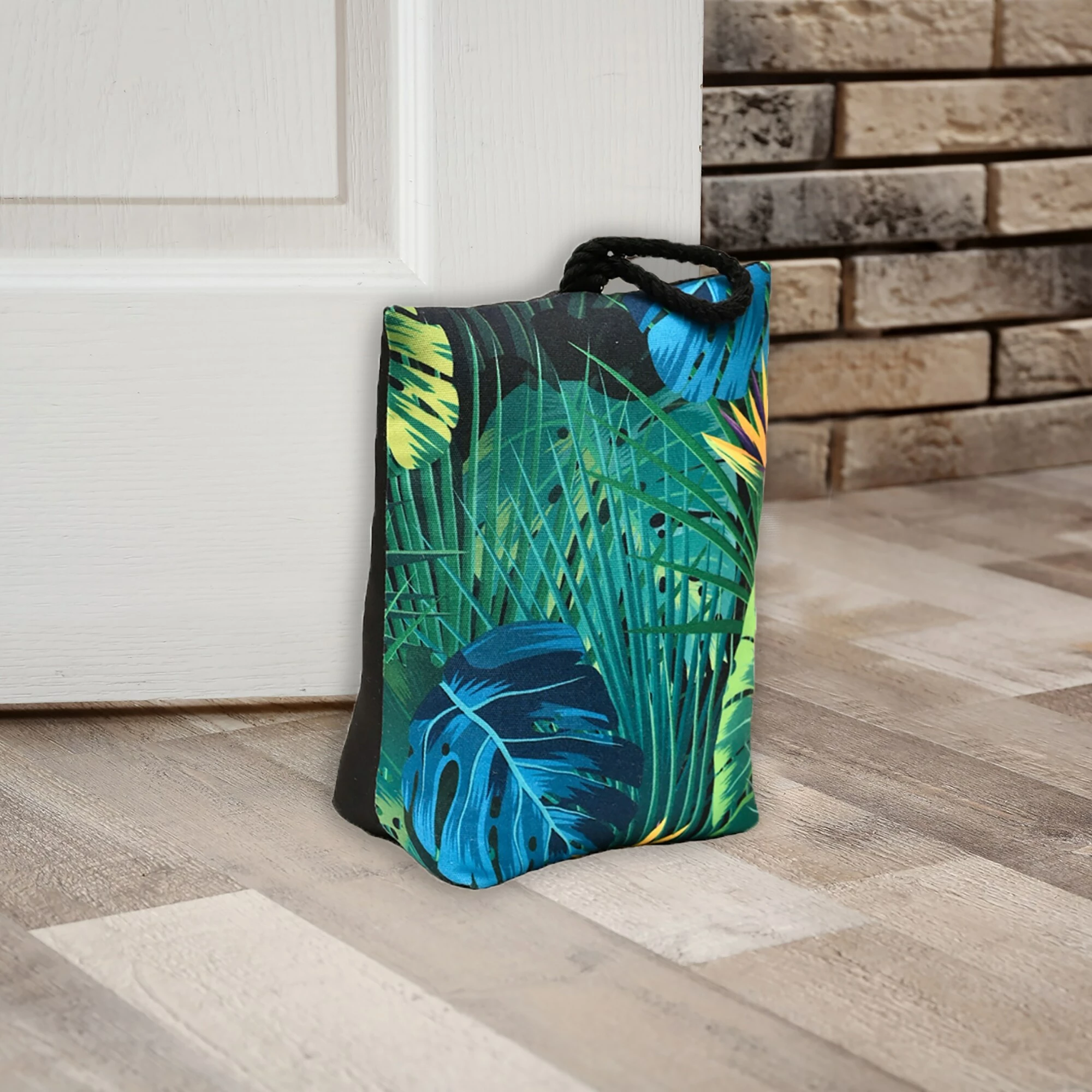 Cheap π Evideco Tropical Print Fabric Weighted Bag Door Stop 2.3 Lbs - 8"H X 6"L X 4"W π 2 Cheap π Evideco Tropical Print Fabric Weighted Bag Door Stop 2.3 Lbs - 8"H X 6"L X 4"W π - Image 2