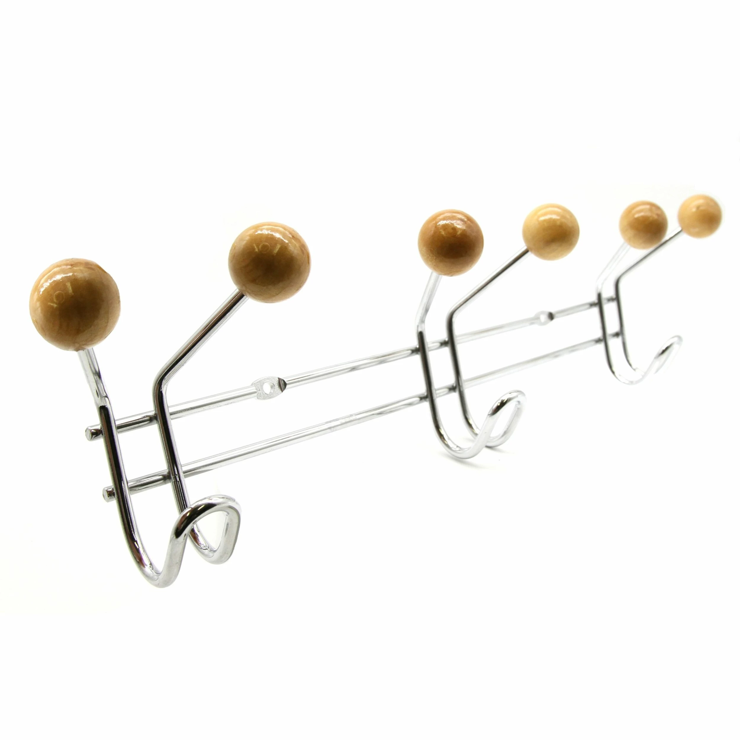 Cheapest π Evideco Wall Mounted π§₯ Coat Rack 9 Hooks Chrome For Towel Hat Entryway - 16.8 H X 3 W X 4 H π - Image 5