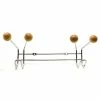 Top 10 😍 Evideco Wall Mounted 🧥 Coat Rack 6 Hooks Chrome For Towel Hat Entryway - 12.8 H X 3 W X 4 H 🧨