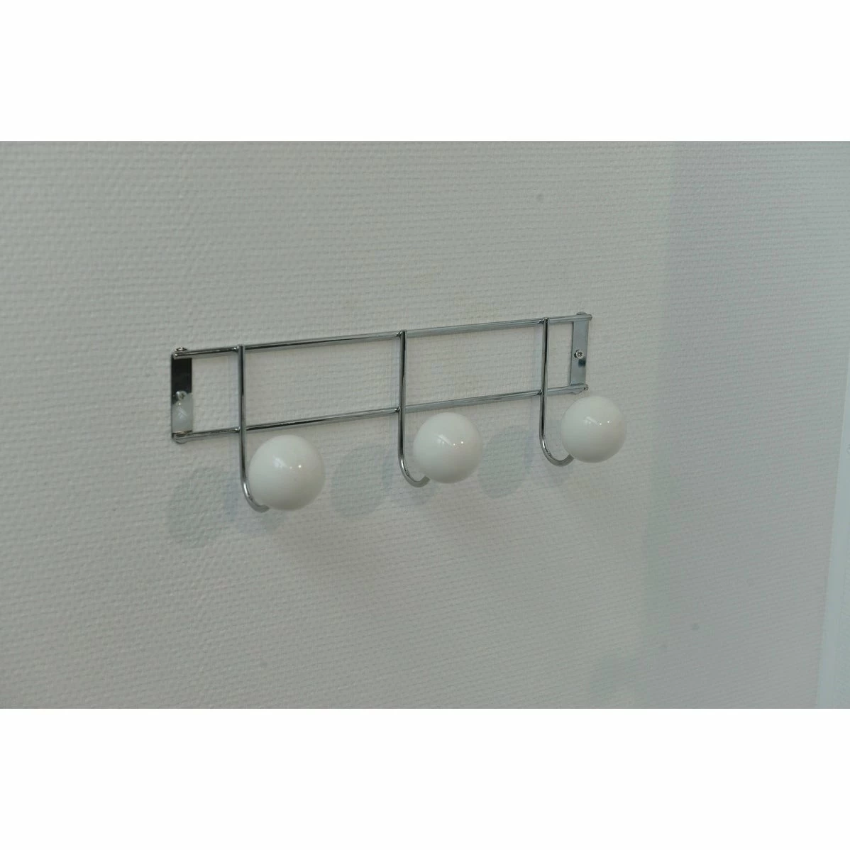 Promo π Evideco Wall Mounted π§₯ Coat And Hat 3 Hooks BIG BALLS Rail/Rack Organizer White π 2 Promo π Evideco Wall Mounted π§₯ Coat And Hat 3 Hooks BIG BALLS Rail/Rack Organizer White π - Image 2