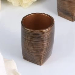 Outlet β¨ Evideco Wenge Resin Bath Accessories Gold Set-4 Pieces π 27 Outlet β¨ Evideco Wenge Resin Bath Accessories Gold Set-4 Pieces π -Evideco Shop Wenge Resin Bath Accessories Gold Set 4 pieces 12