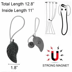 Coupon π Evideco Wooden Leave Tieback With Magnet Sonora Small Size - 1.8"W X 12.8"H X 0.1"D Natural π 13 Coupon π Evideco Wooden Leave Tieback With Magnet Sonora Small Size - 1.8"W X 12.8"H X 0.1"D Natural π -Evideco Shop Wooden Leave Tieback With Magnet Sonora Small Size 2