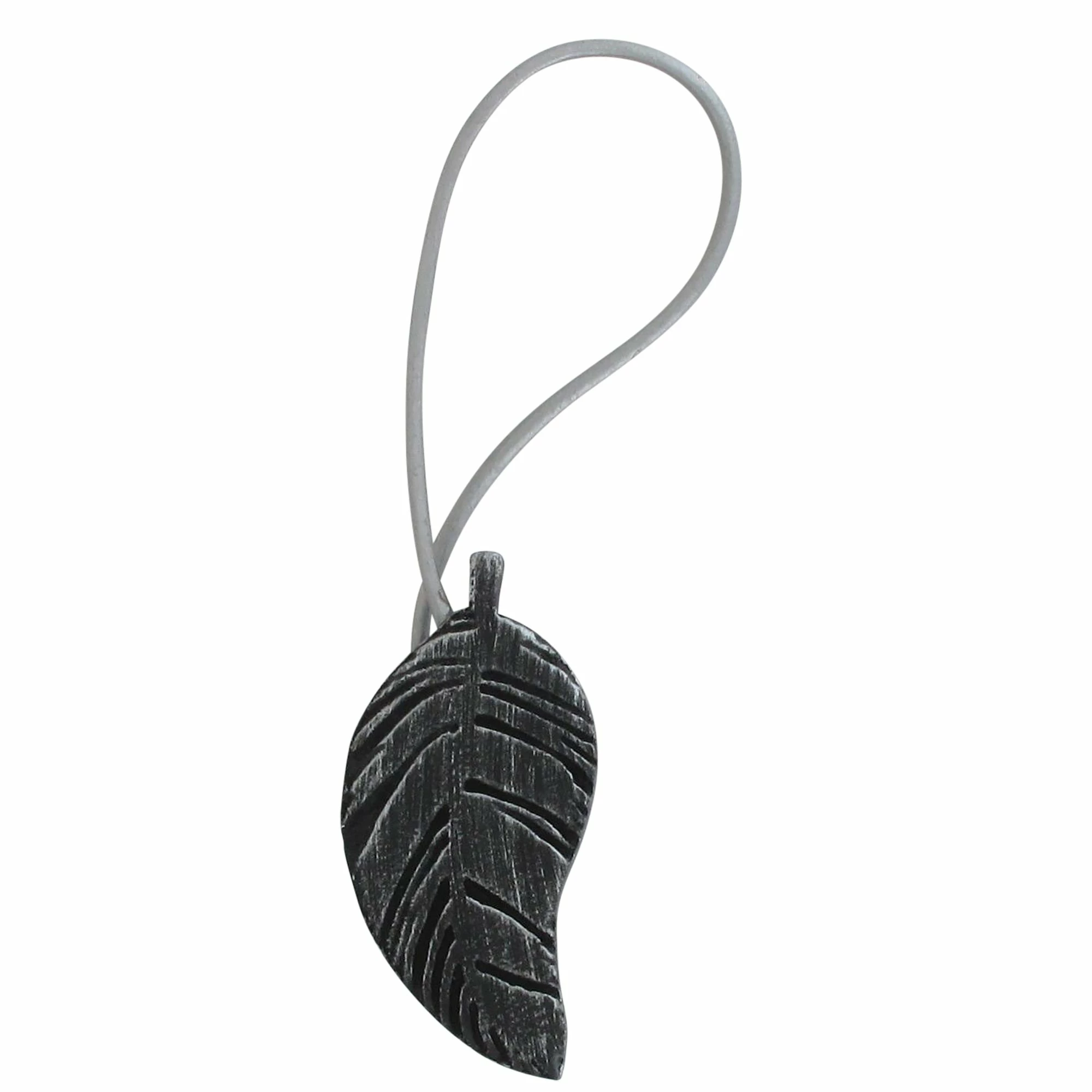 Coupon π Evideco Wooden Leave Tieback With Magnet Sonora Small Size - 1.8"W X 12.8"H X 0.1"D Natural π 4 Coupon π Evideco Wooden Leave Tieback With Magnet Sonora Small Size - 1.8"W X 12.8"H X 0.1"D Natural π - Image 4