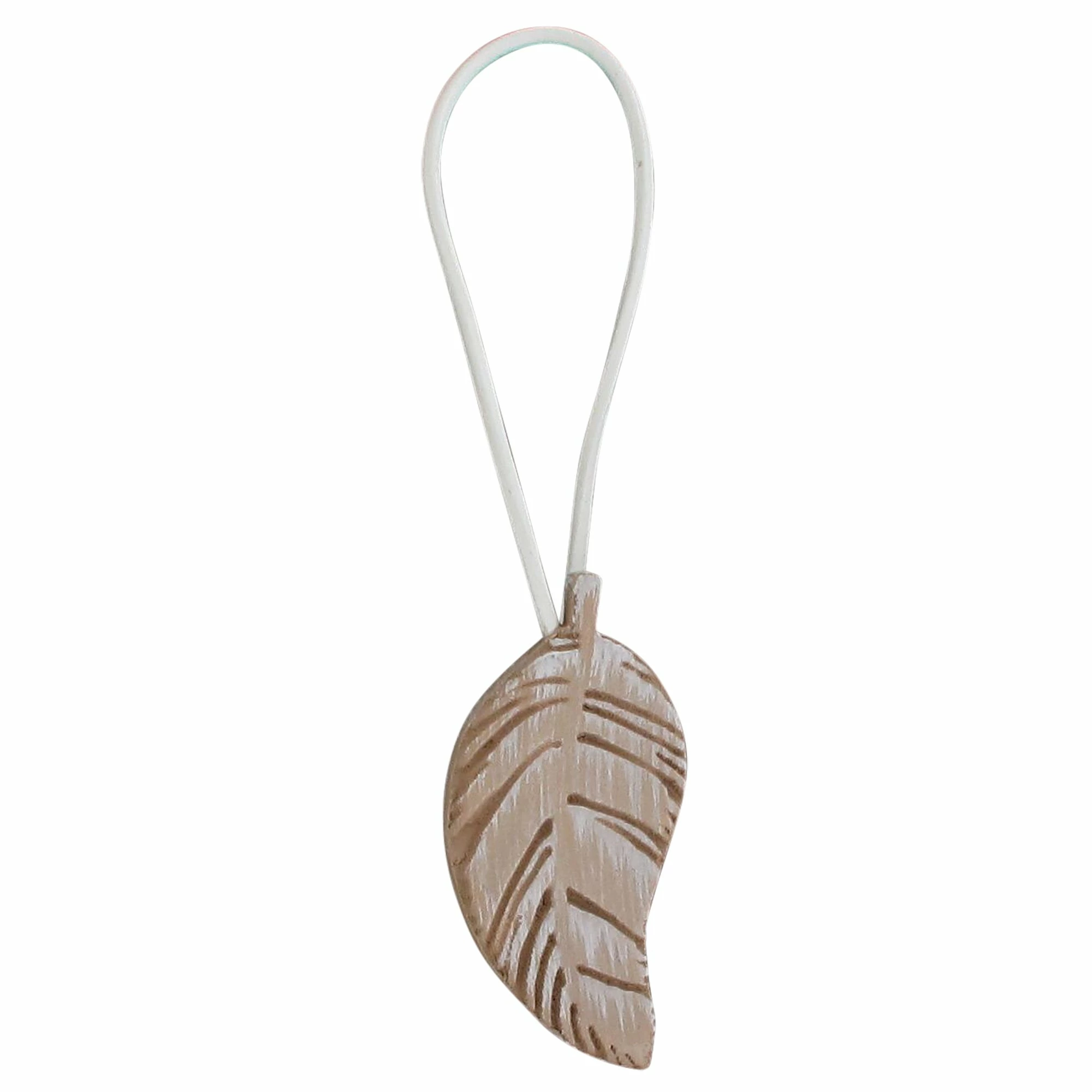Coupon π Evideco Wooden Leave Tieback With Magnet Sonora Small Size - 1.8"W X 12.8"H X 0.1"D Natural π 10 Coupon π Evideco Wooden Leave Tieback With Magnet Sonora Small Size - 1.8"W X 12.8"H X 0.1"D Natural π - Image 10