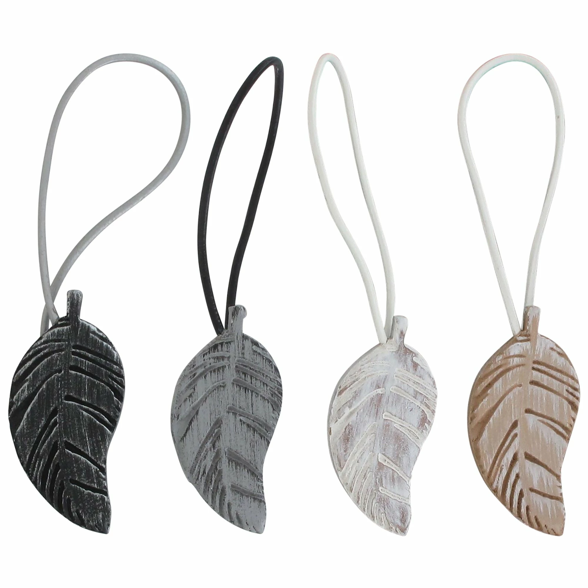 Coupon π Evideco Wooden Leave Tieback With Magnet Sonora Small Size - 1.8"W X 12.8"H X 0.1"D Natural π 1 Coupon π Evideco Wooden Leave Tieback With Magnet Sonora Small Size - 1.8"W X 12.8"H X 0.1"D Natural π